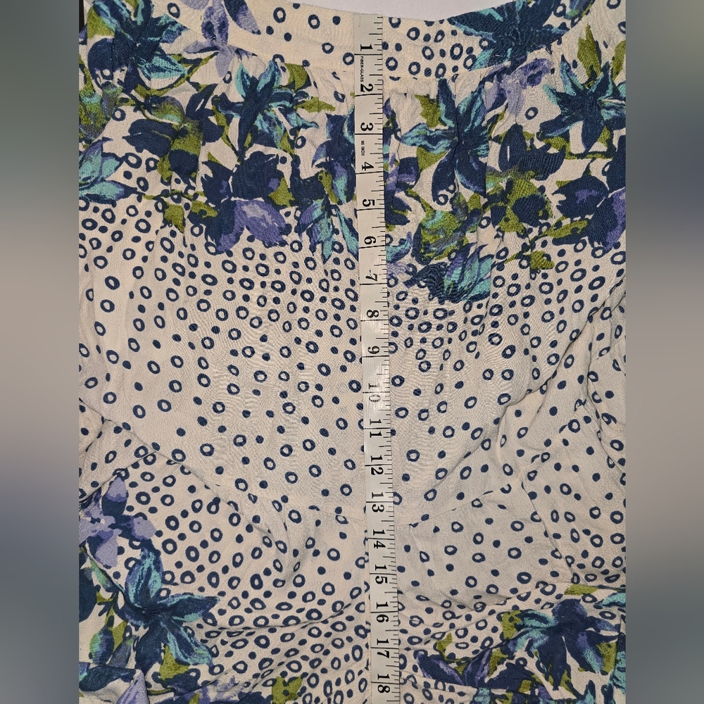 💙 Free People Paradise Jumpsuit – Blue & White – Size Large - Picture 13 of 15